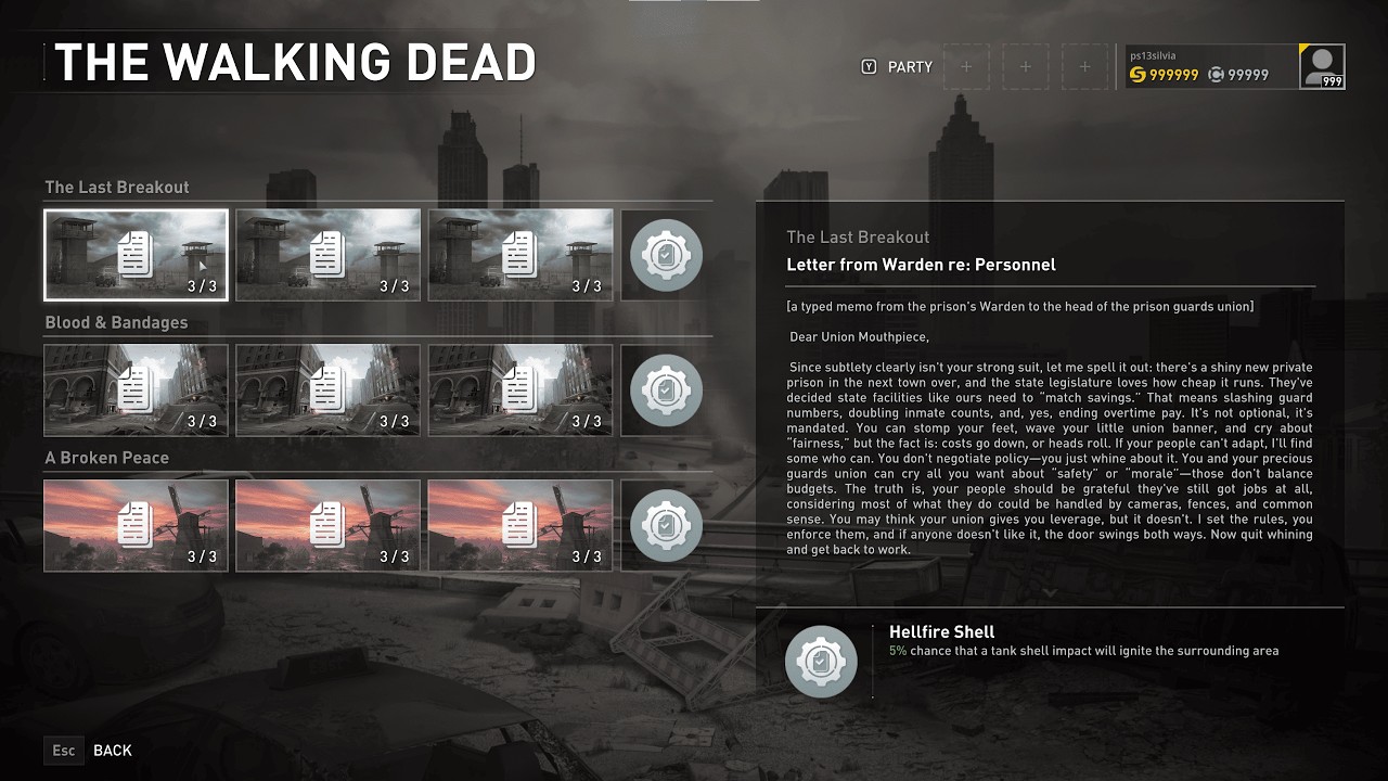 WWZ Aftermath The Walking Dead The Last Breakout DOCUMENTS - YouTube