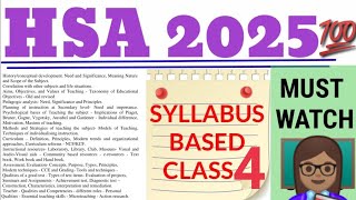 HSA 2024||SYLLABUS BASED CLASS||INDIVIDUAL DIFFERENCES||MOTIVATION||MAXIMS OF TEACHING||