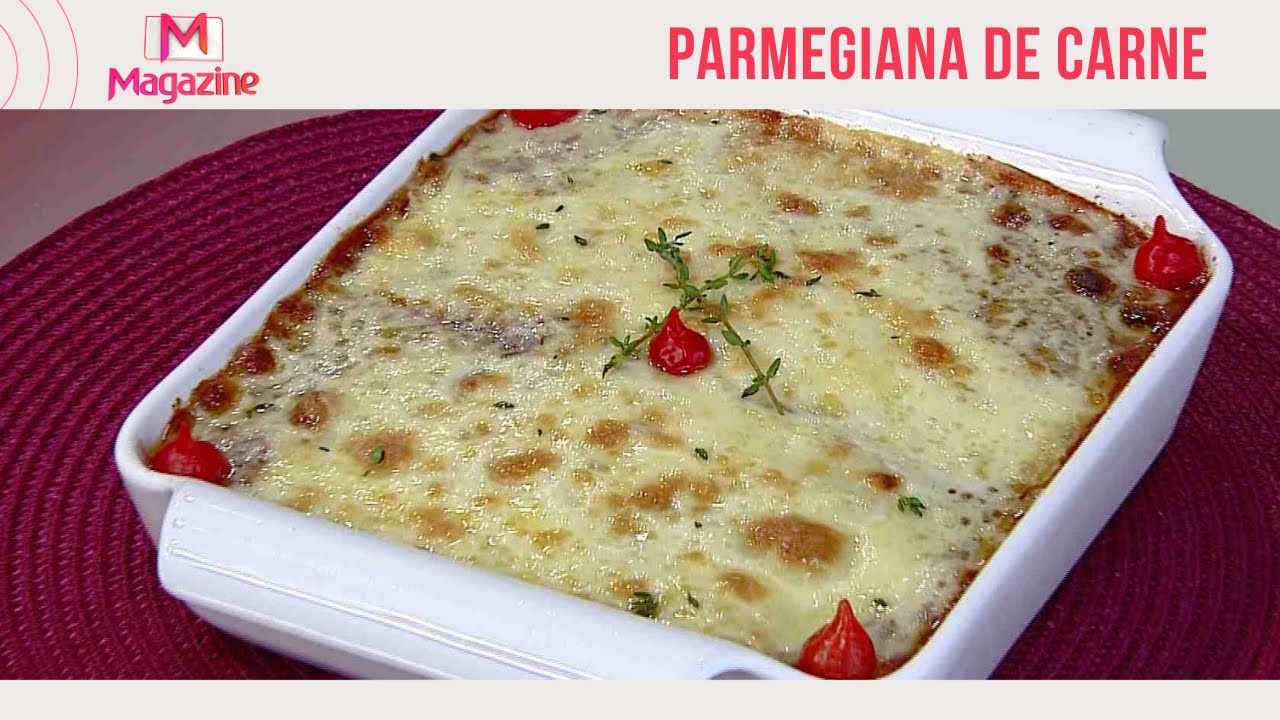 RECEITA COMO FAZER PARMEGIANA DE CARNE MOÍDA YouTube