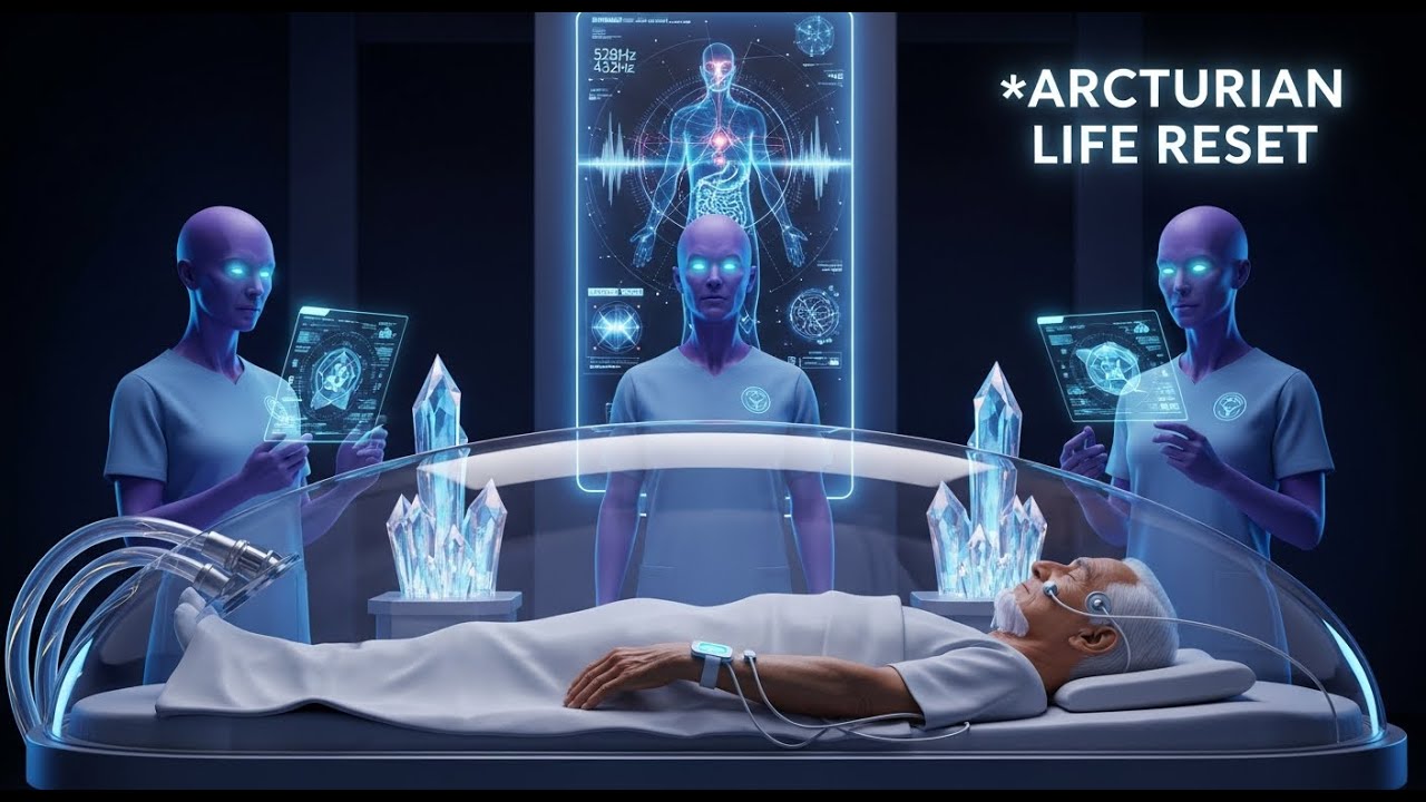 Arcturian Med Bed Activation | DNA Repair & Cellular Regeneration Through Light Codes, Light Body