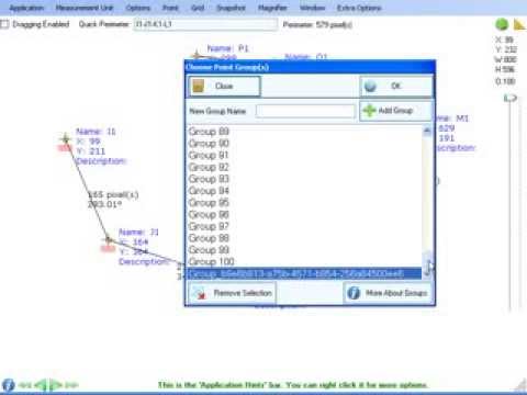 Having fun with Point Groups in Points On A Canvas - YouTube