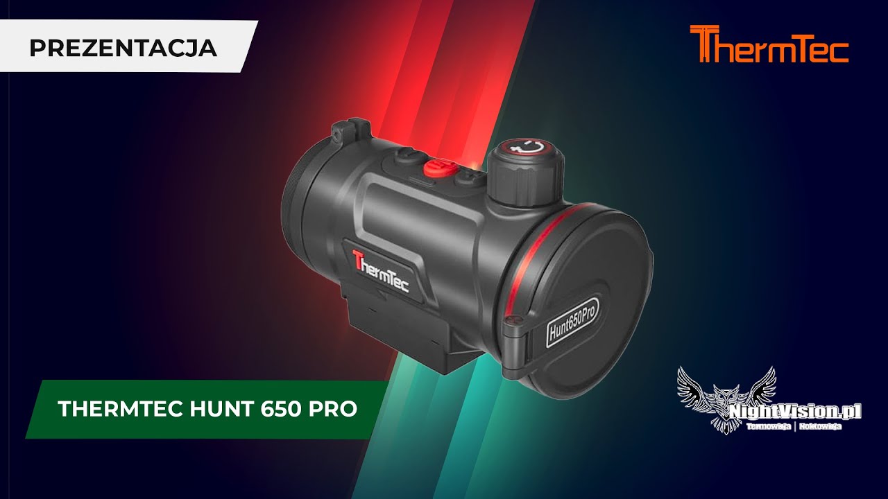 Nasadka termowizyjna Thermtec Hunt 650 Pro #thermtec #termowizja #nightvision