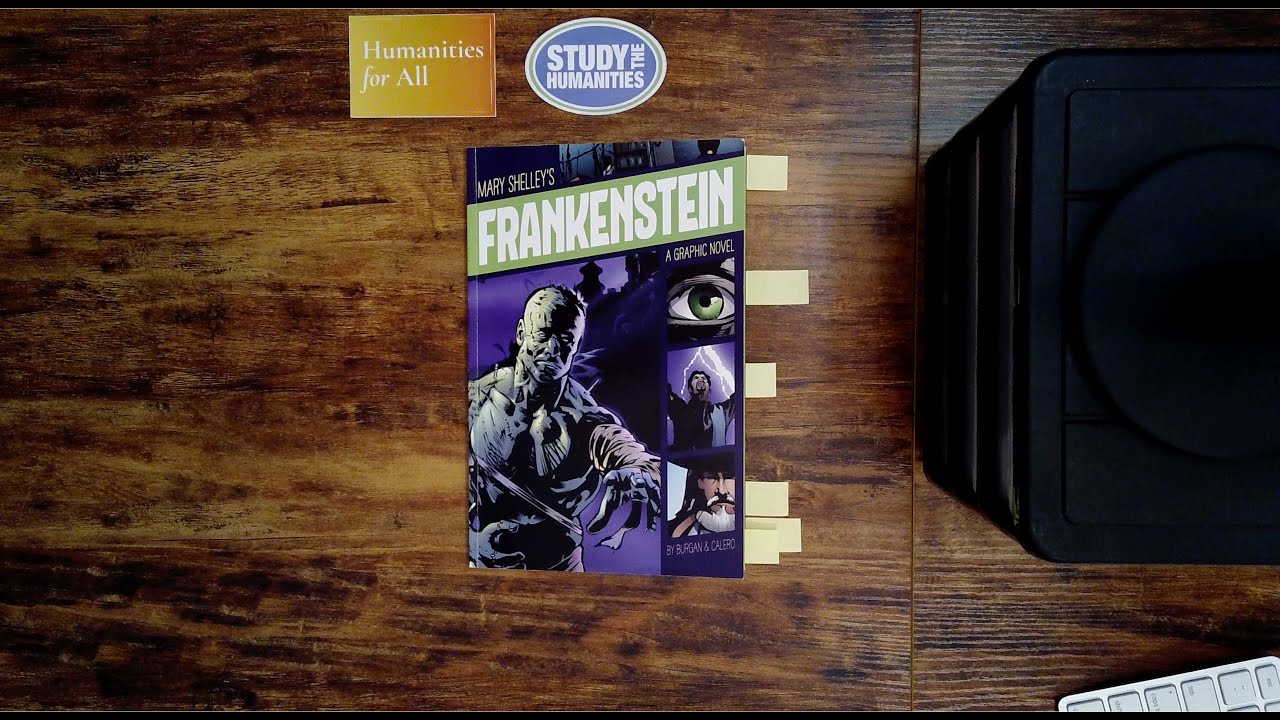 Mary Shelley's Frankenstein A Graphic Novel by Michael Burgan and