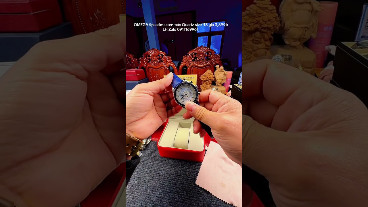 OMEGA 𝐒𝐩𝐞𝐞𝐝𝐦𝐚𝐬𝐭𝐞𝐫 máy Quartz size 43 giá 3,899tr LH Zalo 0911169961,❤️❤️❤️