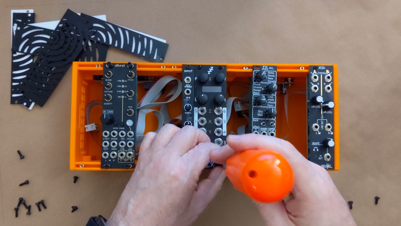 3D Printed Eurorack Case