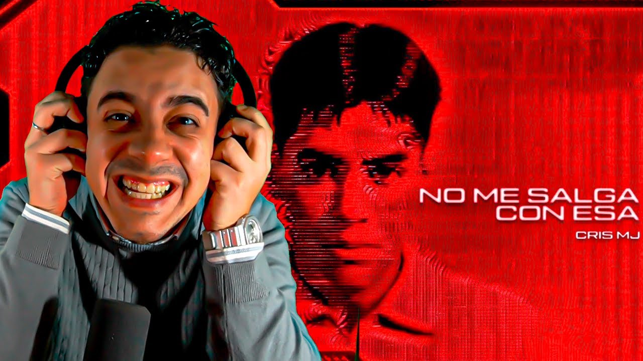 REACCION A Cris MJ - No Me Salga Con Esa (Visualizer)
