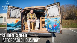 Student Lives Full Time Van Life to save Rent while going to University in BC Canada by Different Media. 5,976 views 3 months ago 17 minutes
