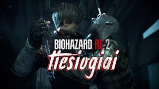 MARATONAS I Resident Evil 2: Remake TIESIOGIAI [Hardcore, Leon #2]