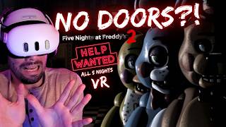 My First Time Playing FNAF 2… I Survived All 5 Nights in VR