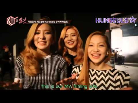 [ENG] 150318 연예의발견   Red Velvet Automatic MV BTS