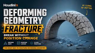 Houdini: Fracturing Deforming Geometry Without Piece Sliding | Quick Tip