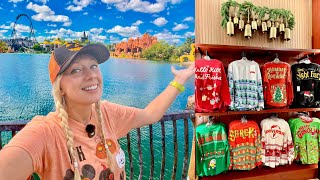 Islands of Adventure UPDATES! NEW Christmas Merch, Ride Changes, HHN Merch Sales, Passholder & MORE