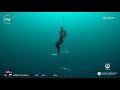 MATVEENKO - Day 2 CWT - CMAS 4th Freediving Outdoor World Championship - Roatan 2019