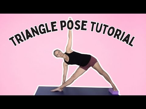 TRIANGLE POSE tutorial | Trikonasana VARIATIONS | Iyengar Yoga