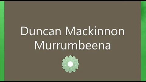 Murrumbeena | At Duncan Mackinnon Reserve