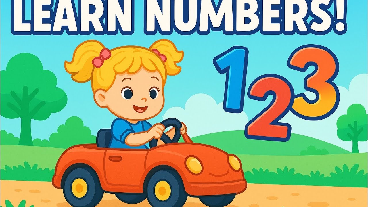 "Learn Numbers with Doll's Car Adventure! | Fun Counting for Kids | Magic Fun Creations"