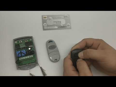 SMG 009 How to use remote control Duplicator copy CAME Top 432NA