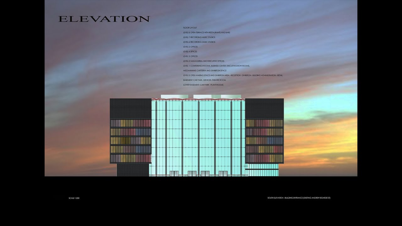 LONDON DENMARK SQUARE PROPOSED ARCHITECTURAL DESIGN