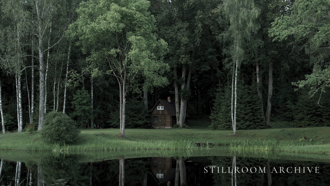 playlist | 물가에 머무는 숲속 오두막, 고요한 아침의 기록
