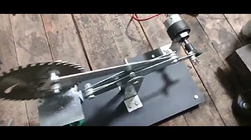 Mini Hacksaw Using Beam Engine 