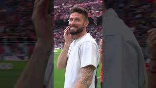 Giroud's reaction speaks volumes 😅🔊 #shorts screenshot 3