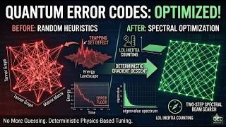 Quantum Error Correction Explained with Tanner Graph Optimization [QEC v12.9-16.1]