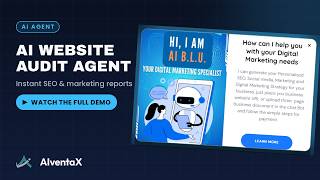 BLU — AI Website & Marketing Audit Agent | Full Demo
