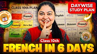 French Topper Strategy Cbse Cl X In 6 Days Complete French Nidhi Malhotra French
