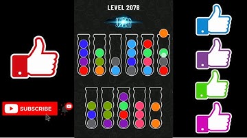 Ball Sort Puzzle Level 2078
