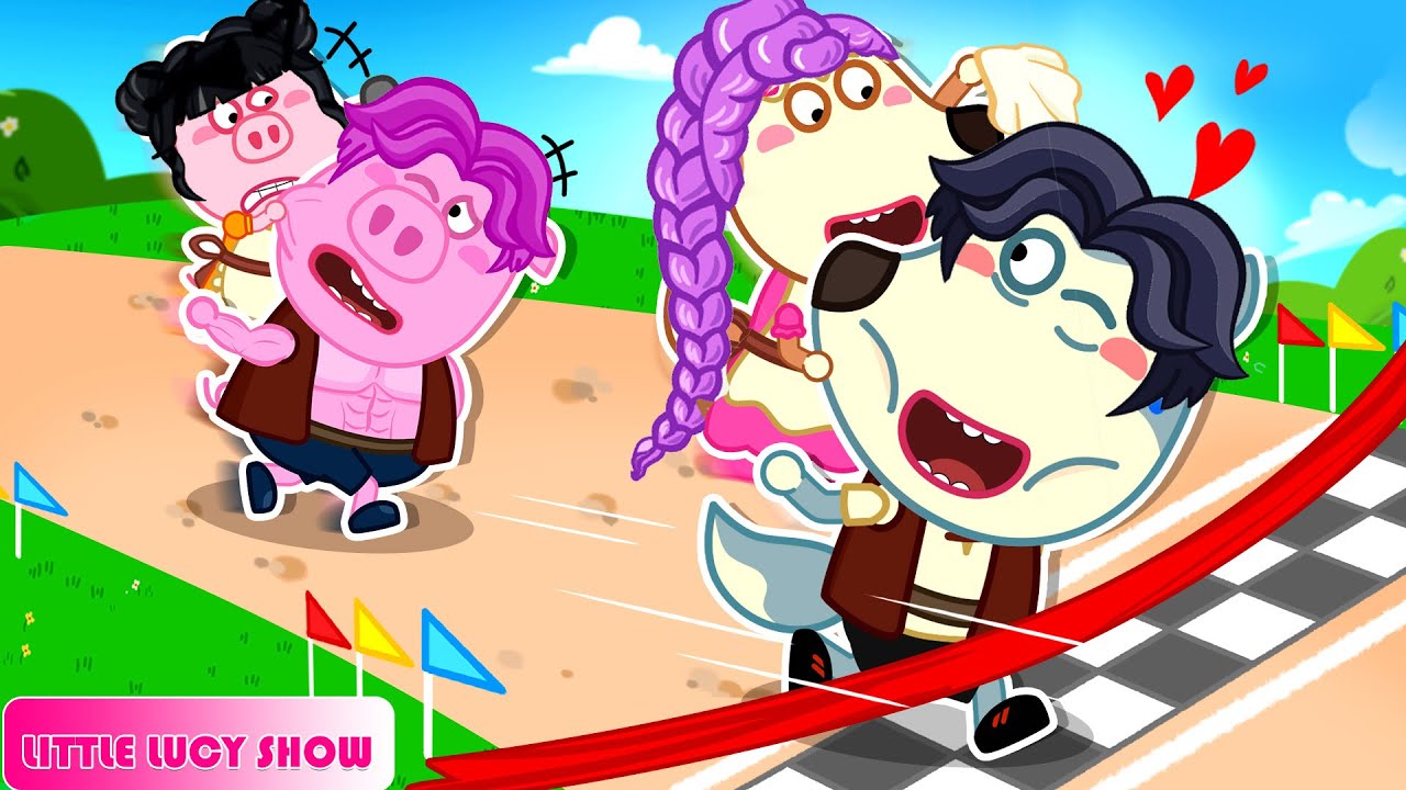 Little Lucy Show 🎀 My Brother vs Your Brother – Who’s the Best Sibling?| Cartoon for Kids