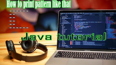 Java programming language to print Pattern by use eclipse IDE
