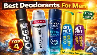 4 Best Deodorant For Men In India 2026 Best Body Spray For Men Best Long Lasting Deodorant
