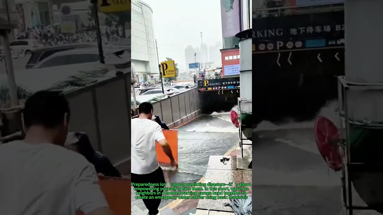 Flood Survival 101: How to Build a DIY Water Barrier with Everyday Items