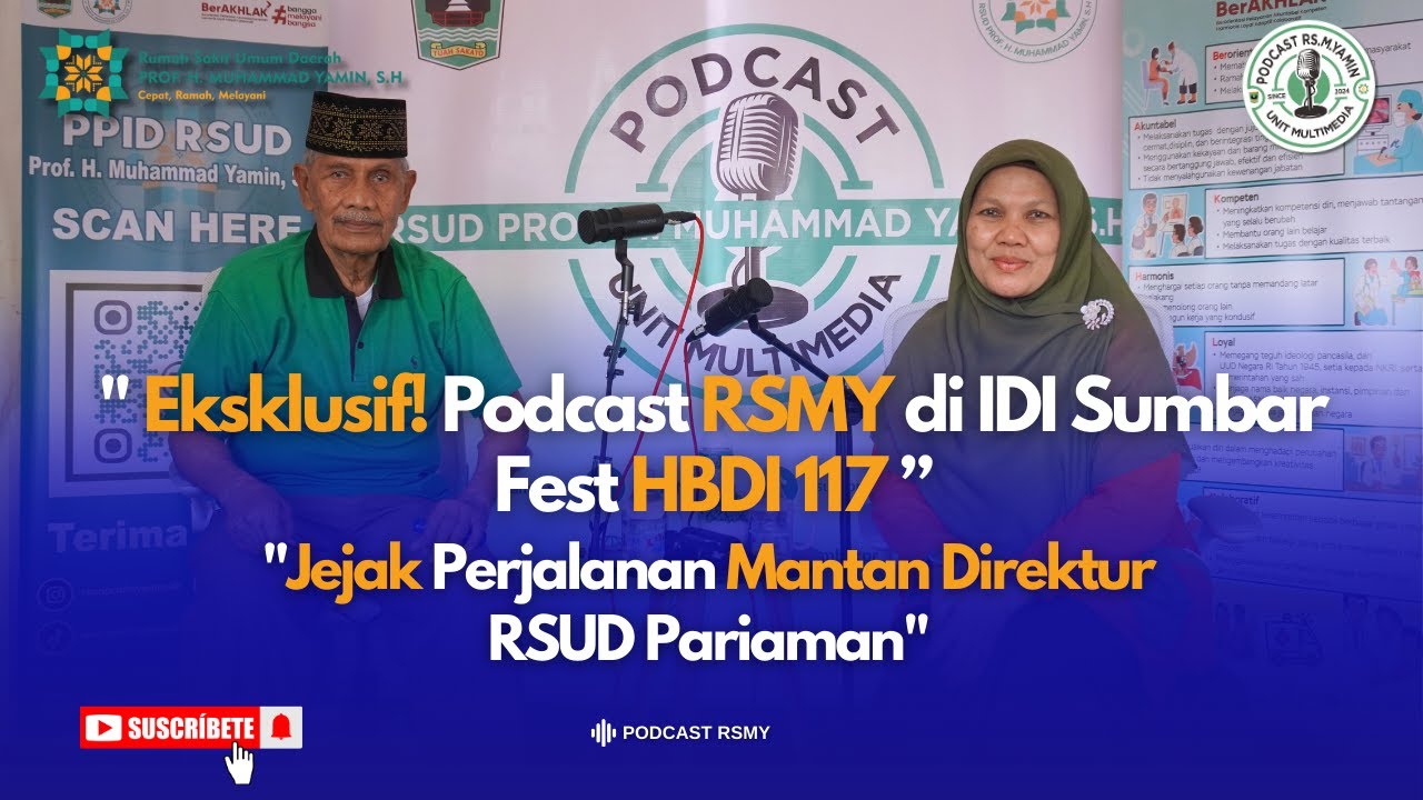Eksklusif! Podcast Inspiratif RSMY | dr. Nurdin Hasan & Cerita di Balik HBDI 117
