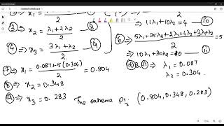 Solving NLPP with equality constraints/Lagrangian multiplier method