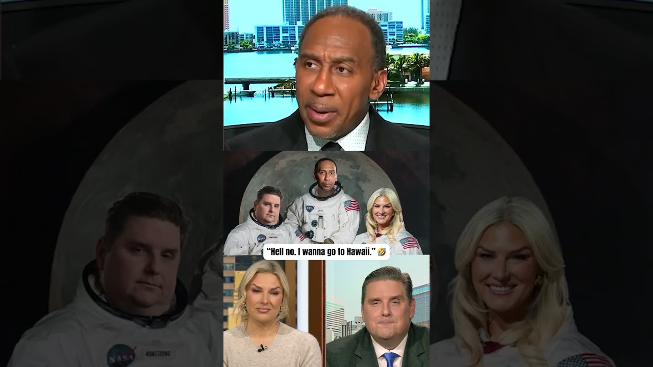 When Stephen A. admitted he was NOT going to the moon 🌑