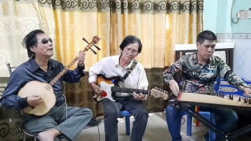 Hòa tấu Xàng Xê 20 câu theo yêu cầu người ca NSND Văn Giỏi NS Hoang Sâm guitar Ngọc Tuấn tranh