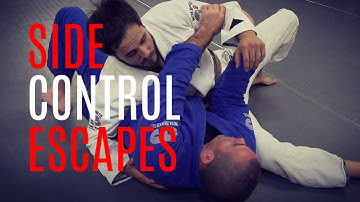 Side Control Escapes | Brazilian Jiu Jitsu Techniques | CVBJJ Online