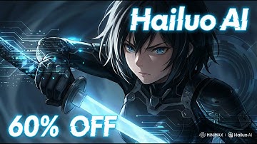 Hailuo AI 60% OFF 💥 — Your Creativity Just Got Supercharged! ⚡