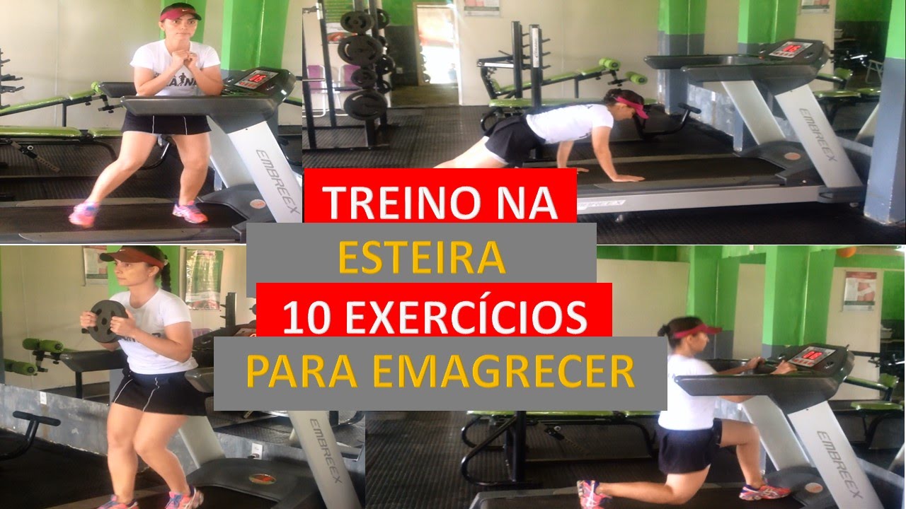 treino em esteira para perder peso