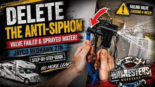 RV Water Spraying in Storage Compartment Check This First