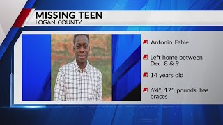 Logan County teenager missing