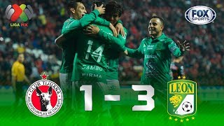 Tijuana  - León [1-3] | GOLES | Cuartos de Final (IDA) | Liga MX