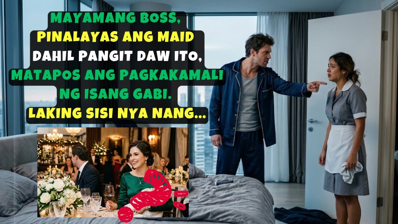 MAYAMANG BOSS, PINALAYAS ANG MAID DAHIL PANGIT DAW ITO, MATAPOS ANG PAGKAKAMALI NG ISANG GABI.
