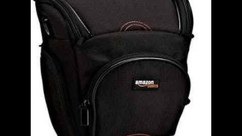 AmazonBasics Holster Camera Case for DSLR Cameras - Black