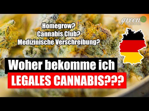 WIE kann ich in DEUTSCHLAND an legales CANNABIS kommen ? | GreenConnection