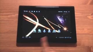 Getting Started with your Sony Tablet S - how to delete an app shortcut & widget screenshot 4