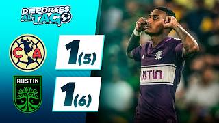 ✅ AMÉRICA PERDIÓ 6-5 en los PENALES ante AUSTIN pero jugará los CUARTOS DE FINAL de la LEAGUES CUP