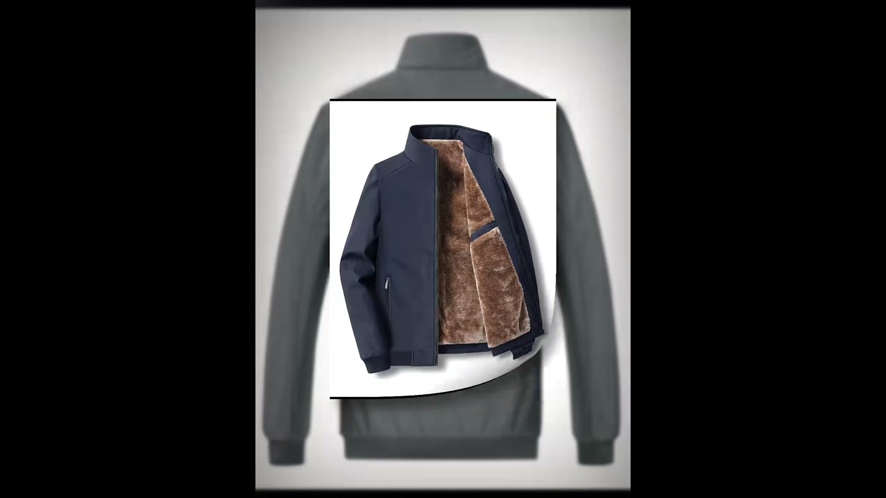 Mens Winter Jacket - Warm & Stylish 