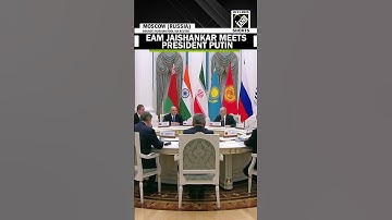 EAM Jaishankar holds meeting with President Putin alongside SCO Leaders